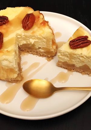 Une photo de Cheesecake du matin