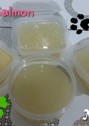 Foto resep Mpasi 6+: Kaldu Ikan Salmon