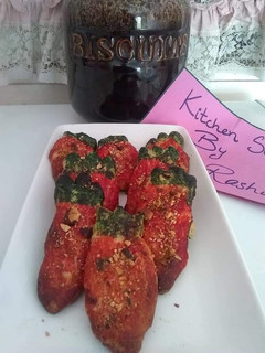 A picture of Custard carrot cookies.