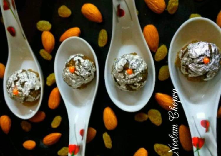 Steps to Make Perfect Paratha Chocolate laddu