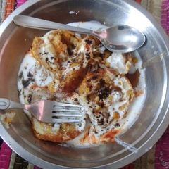 A picture of Aloo ki tikki.