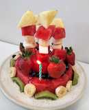 Tarta de cumple saludable