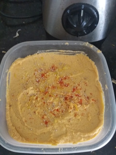 Una foto de Hummus