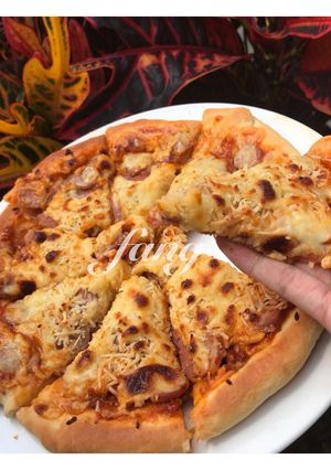 Foto resep Pizza 🍕 Empukkk (Sosis+Salami)