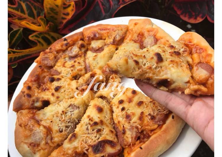 Pizza 🍕 Empukkk (Sosis+Salami)