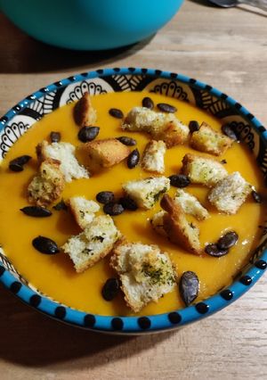 Une photo de Soupe de carottes pommes de terre