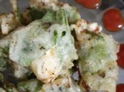 A picture of palak batter