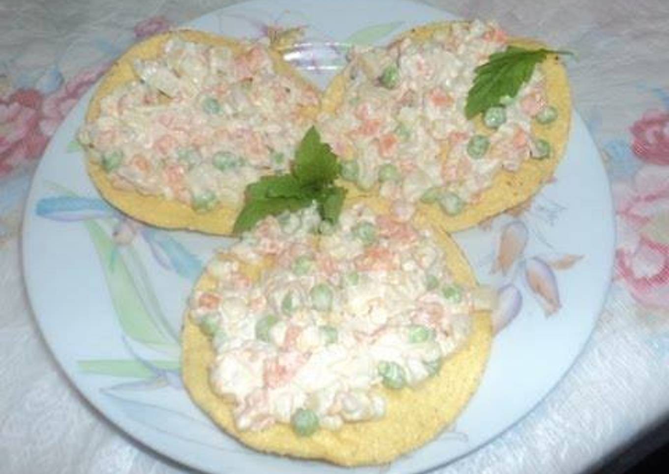 Ensalada de atún y mayonesa cuaresmal a la Mexicana