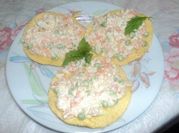 Una foto de atun y calabacín