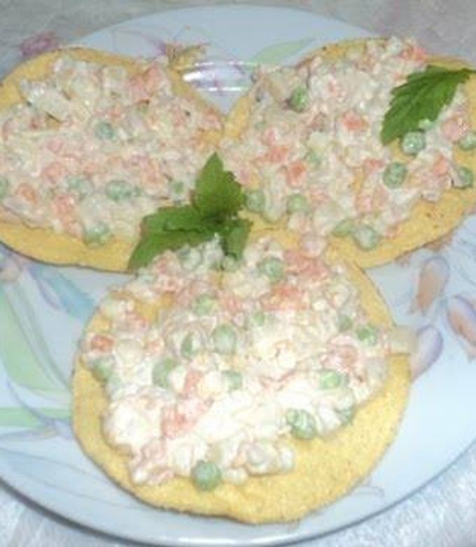 Una foto de Ensalada de atún y mayonesa cuaresmal a la Mexicana