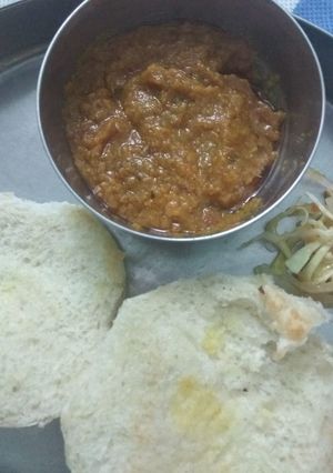 A picture of Pav bhaji.