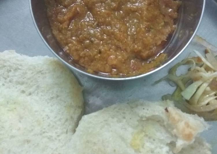 Recipe of Super Quick Homemade Pav bhaji