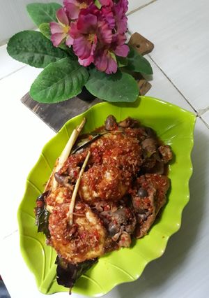 Foto resep Telur dan Ati Ampela Bumbu Bali