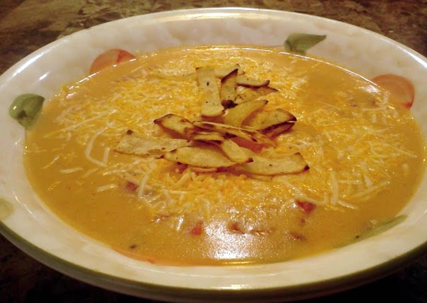Chilis chicken enchalada soup