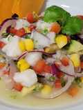 Ceviche de lenguado