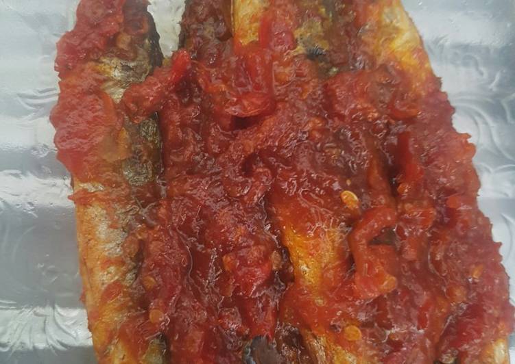 Balado ikan cue