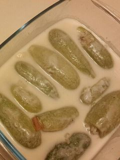 صورة لوصفة كوسا باللبن