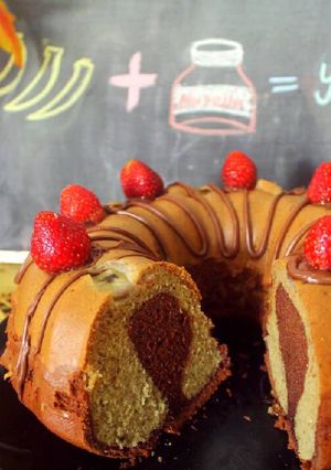 Foto resep Banana Cake Nutella