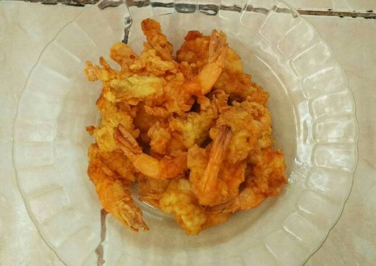 Resep Tepung udang crispy.🍤🍤😘 Anti Gagal