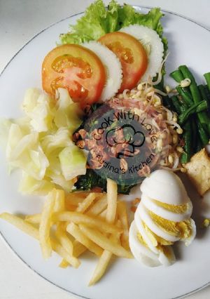 Foto resep 8. Gado Gado Sayuran simple cepat