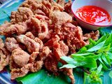 หนังไก่ทอดกรอบ สูตรน้ำมันไม่กระเด็น