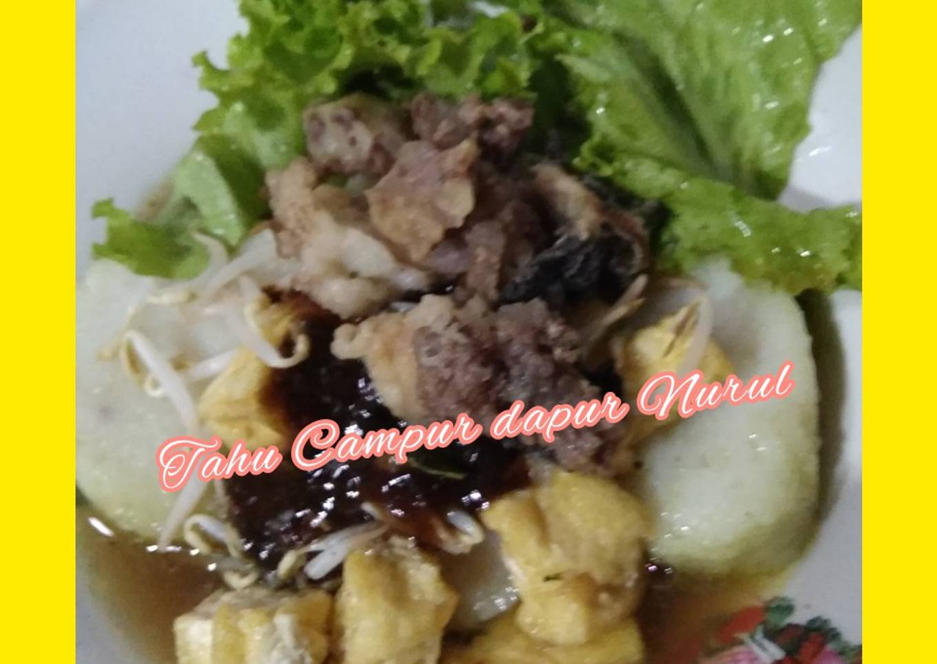 6. Tahu Campur khas Malang
