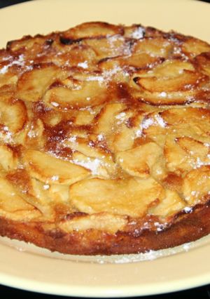 Une photo de Gâteau Invisible aux Pommes