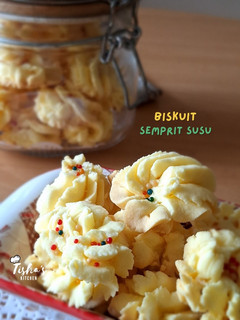 Foto resep 275. Biskuit Semprit Susu (Kukis Susu)
