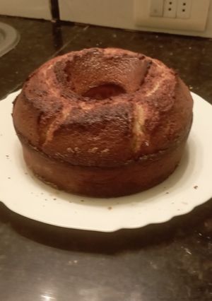 Una foto de Budín de naranja casero fácil 🍊🍊🍊😋😋