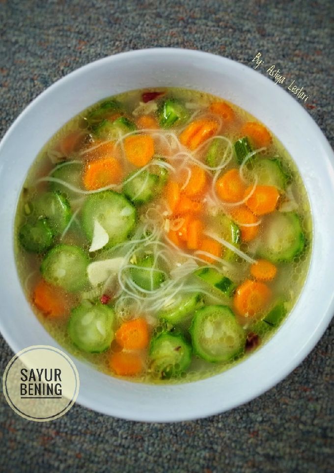 Foto resep Sayur Bening (Oyong Wortel & Soun Vermicelli)