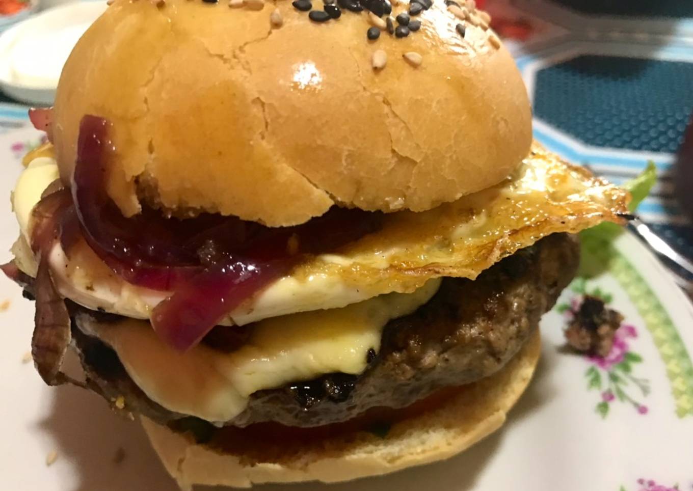 Hamburguesas de carne…. Sábado