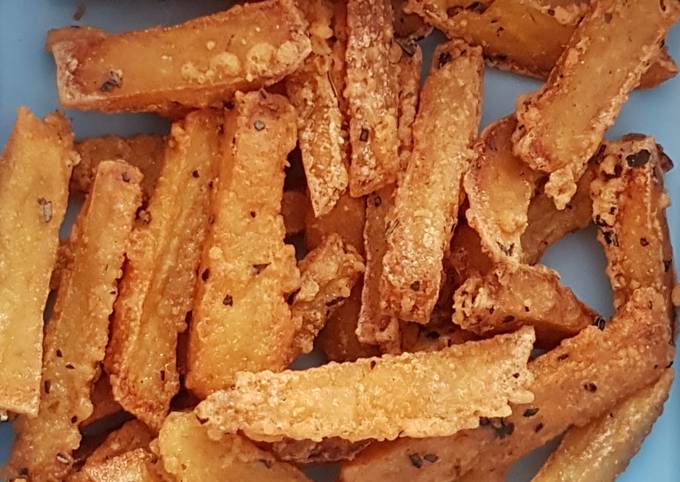 Ini dia! Resep memasak Kentang goreng krispi dijamin sedap