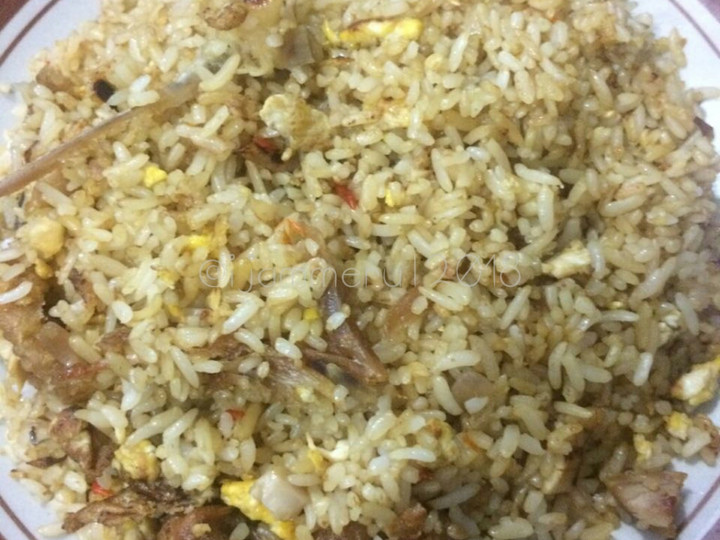 Ternyata ini lho! Resep  bikin Nasi Goreng Saos Tiram Sederhana  sempurna