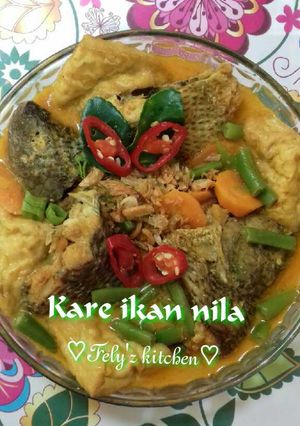 Foto resep Kare ikan nila