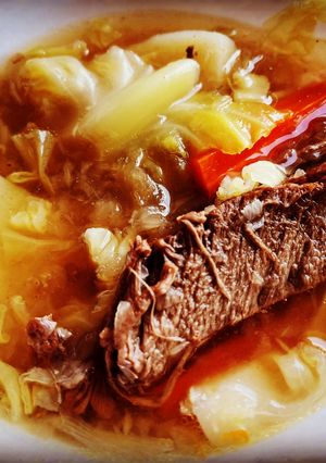 A picture of Instant Pot Beef Nilaga.