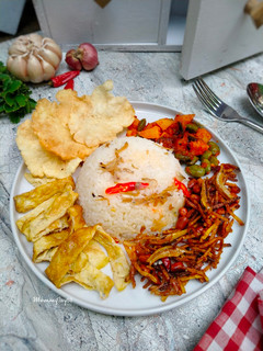 Foto resep Nasi Liwet RiceCooker