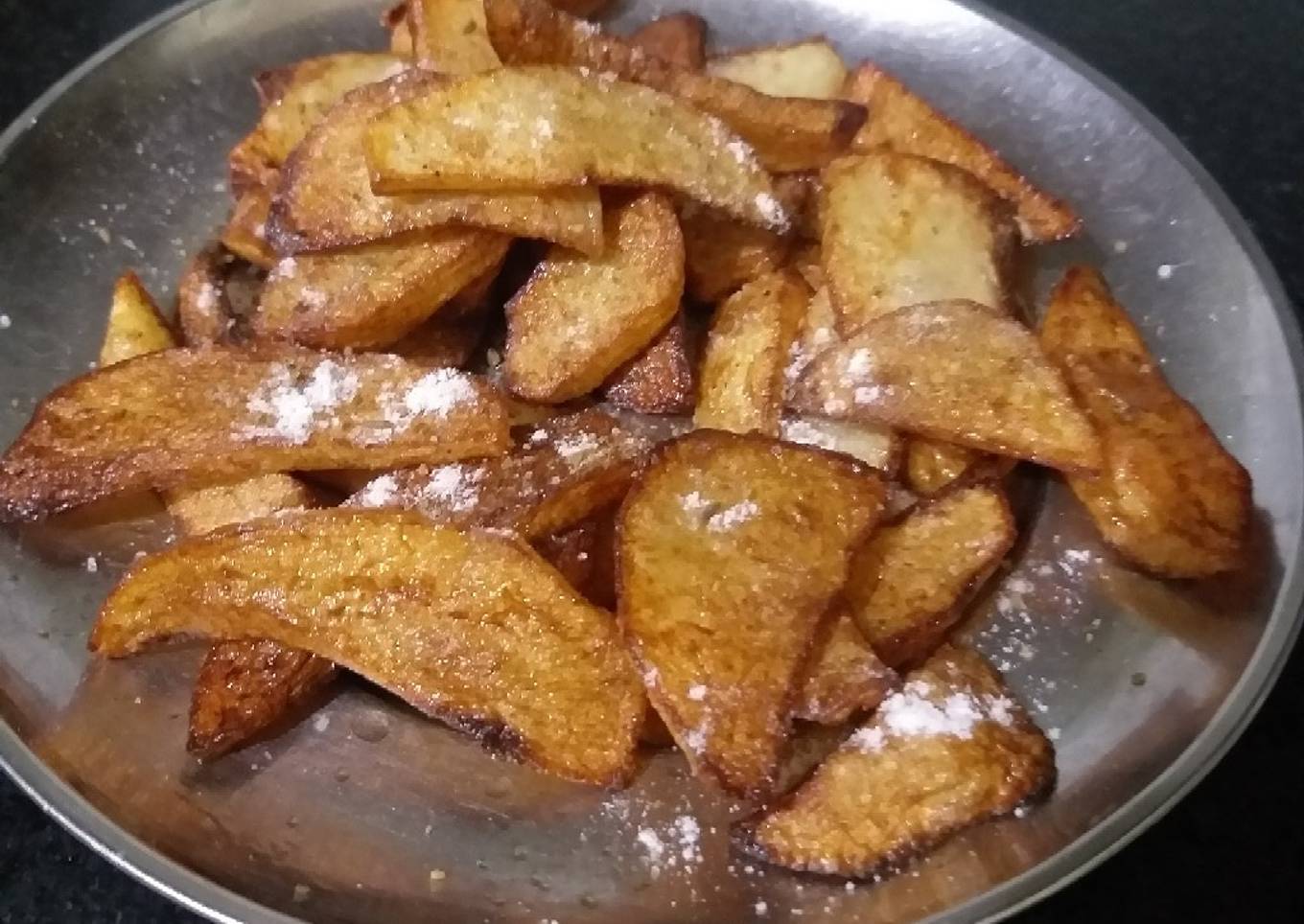 Fried potato veg