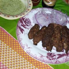 A picture of Seekh kabab.