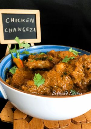 A picture of Chicken Changezi.