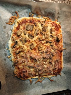 Una foto de Pizza sin levadura