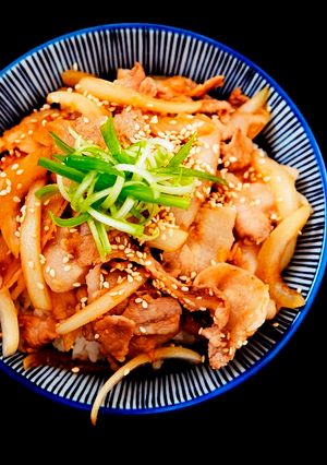 食煮#25 《日式醬燒豬肉丼》 的食譜成品照片