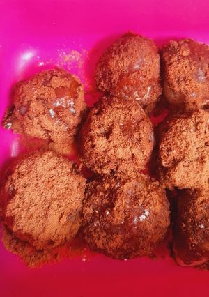Foto resep Mochi Bites || Chocolate