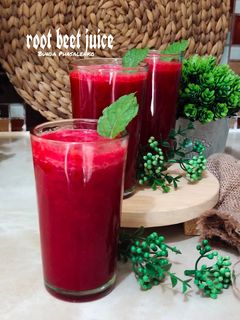 Foto resep Jus Bit Mix Apel, Wortel (Root Beet Juice)
