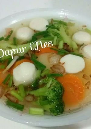 Foto resep Sop bakso sayur