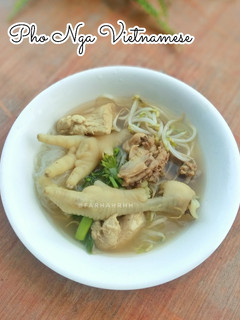 Foto resep Phở Ga 🇻🇳 (Vietnamese Chicken Noodle Soup)