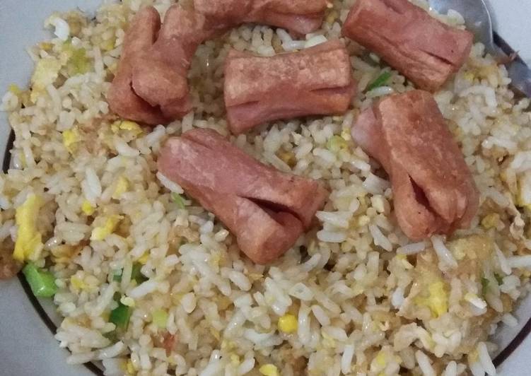 Nasi goreng praktis #Bantu manten baru 😊