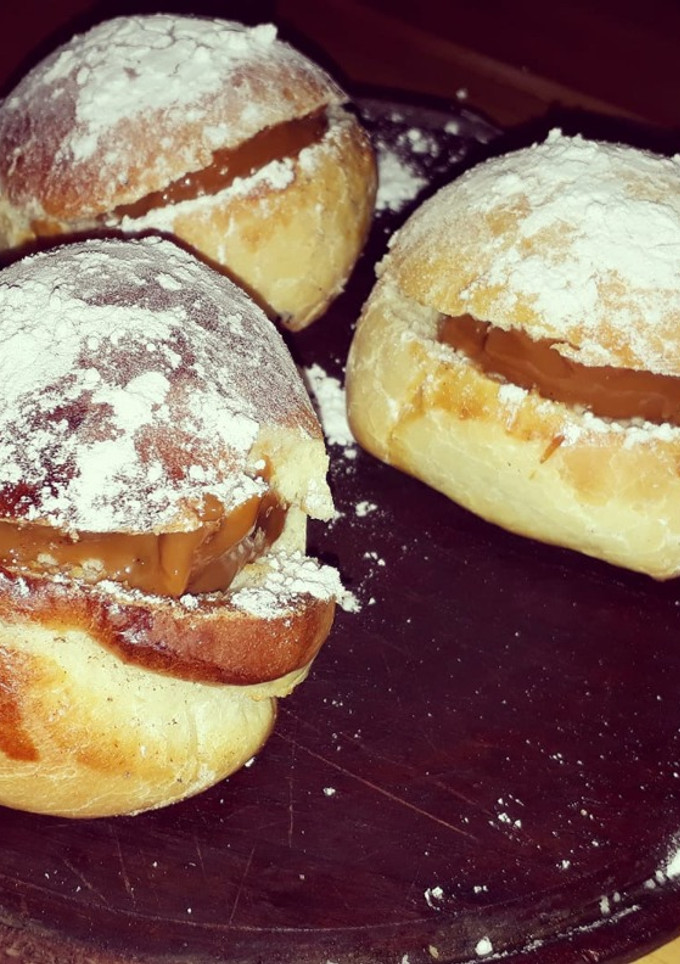 Una foto de Pan de leche
