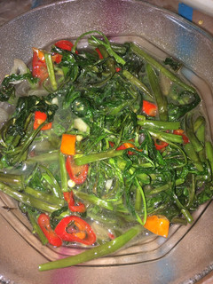 Foto resep Tumis kangkung trasi
