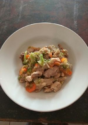 Foto resep Capcai Ayam Kampung (mpasi 1 tahun)