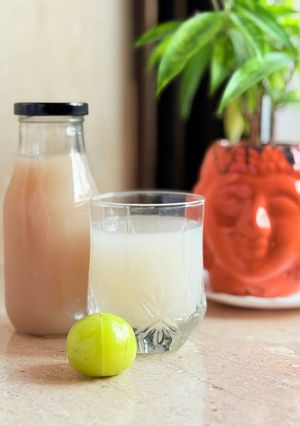A picture of Amla Sharbat.